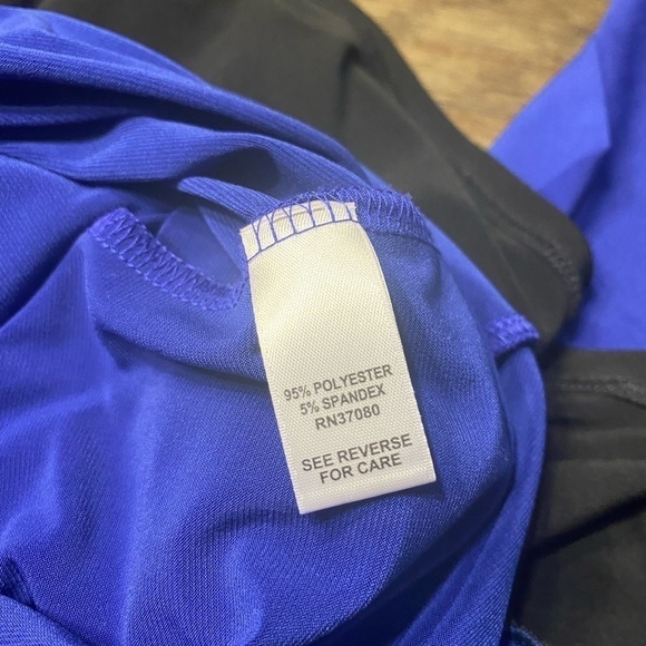 Cato Women long sleeve asymmetric color block cowl neck Tunic Top Bouse … - Picture 9 of 10